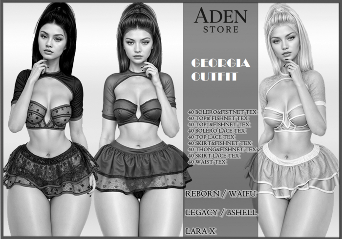 DEMO Aden Store Georgia Outfit Fatpack