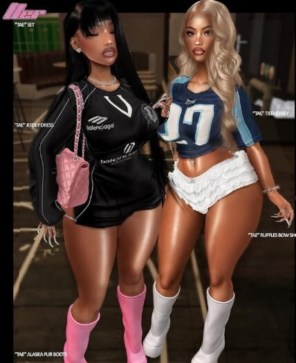 $.HER. ''Tae'' Ruffles Shorts FATPACK