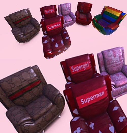 HURRICANE 6 TEXTURES CHAIR