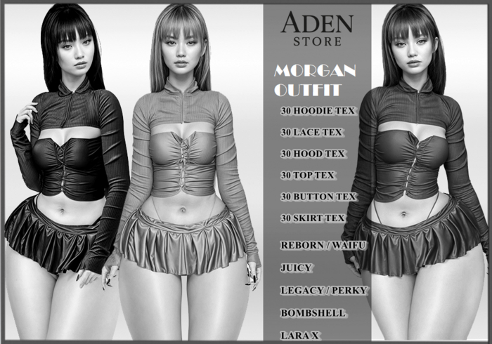 DEMO Aden Store Morgan Outfit Fatpack