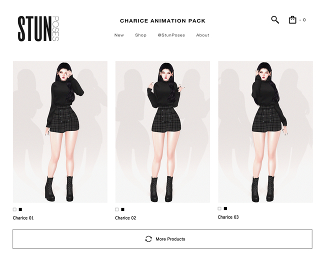 STUN - Anim Pack Collection Bento 'Charice' #63 (Market Sale)