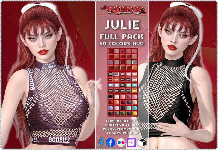 #RUBY# -FULLPACK-JULIE-TOP -70%OFF