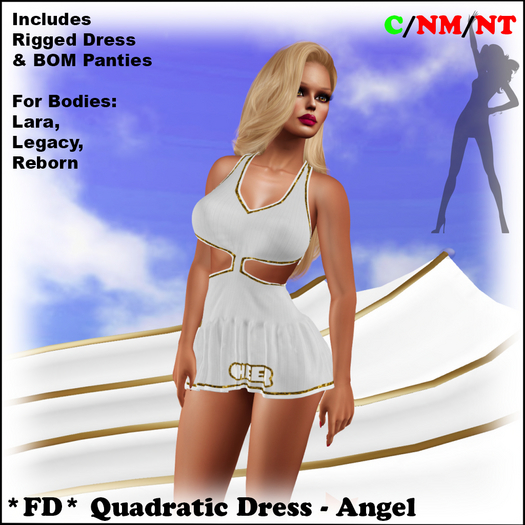 *FD* Quadratic Dress [Boxed] Angel