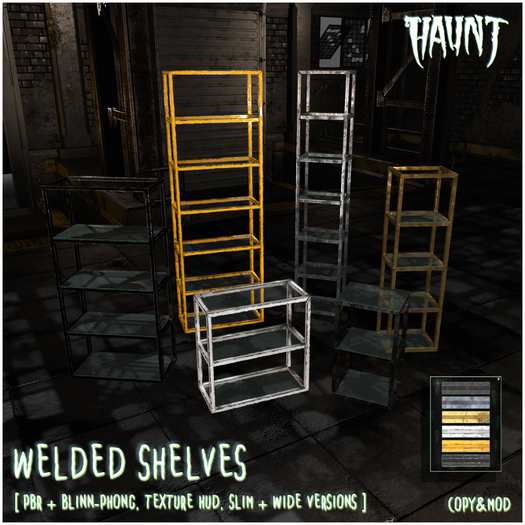 HAUNT - Welded Shelves