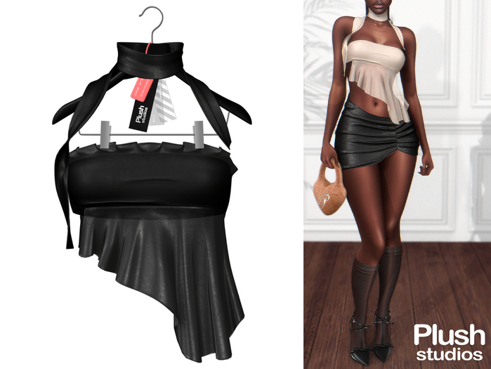 Plush Studios. Samira Top - Black
