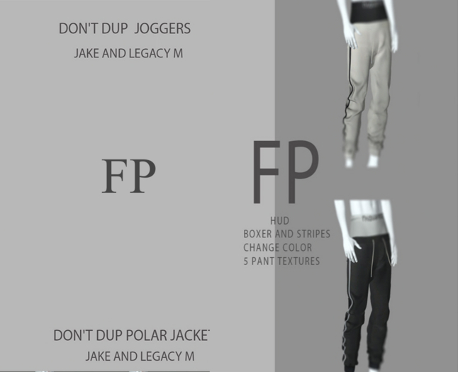 DON'T DUP JOGGERS ''FP''