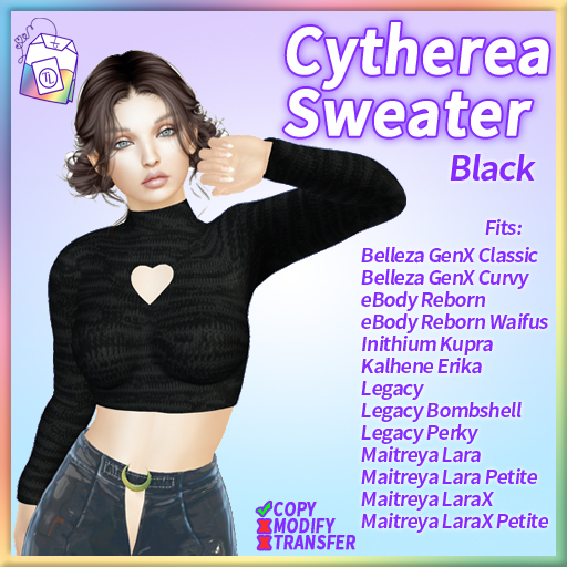 ~TL~ Cytherea Sweater Black