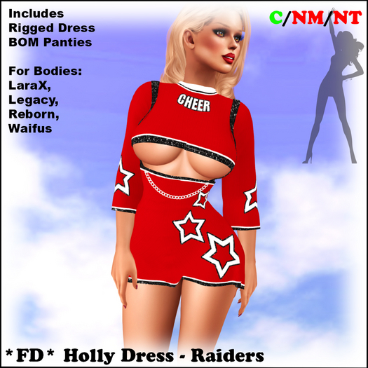 *FD* Holly Dress [Boxed] Raiders