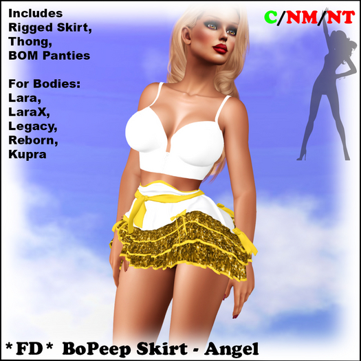 *FD* BoPeep Skirt [Boxed] Angel