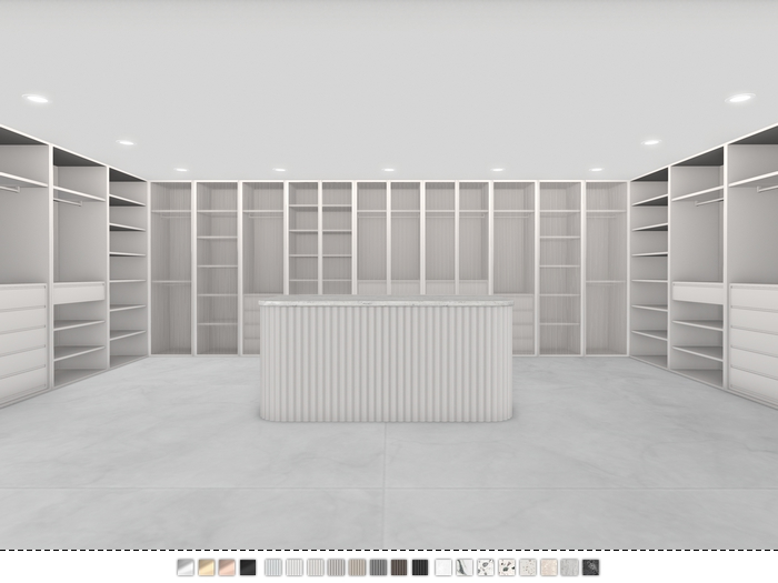 AMBROSI - Soren Modular Closet [Light Gray]