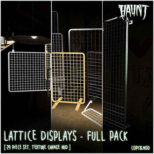 HAUNT - Lattice Displays - Full Pack