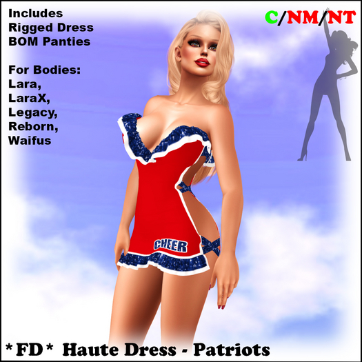 *FD* Haute Dress [Boxed] Patriots