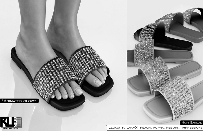 *DEMO*Ruchell: Nair Sandal 'Black'