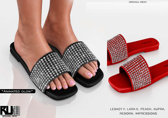 Ruchell: Nair Sandal 'Red'