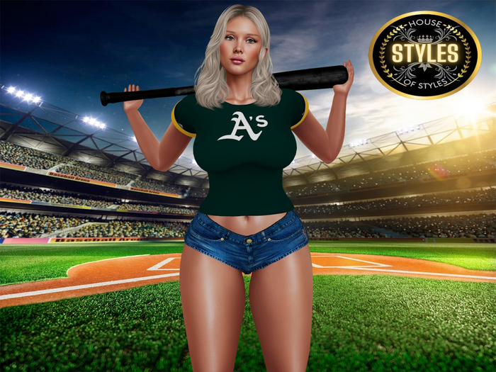 Athletics Ladies Tee (Green)