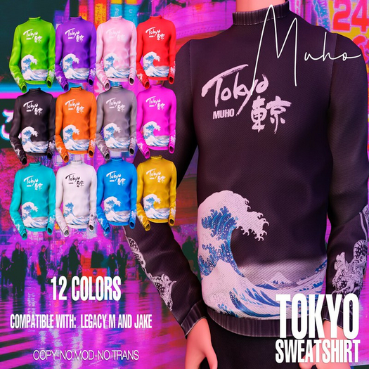-Muho- Tokyo Sweatshirt