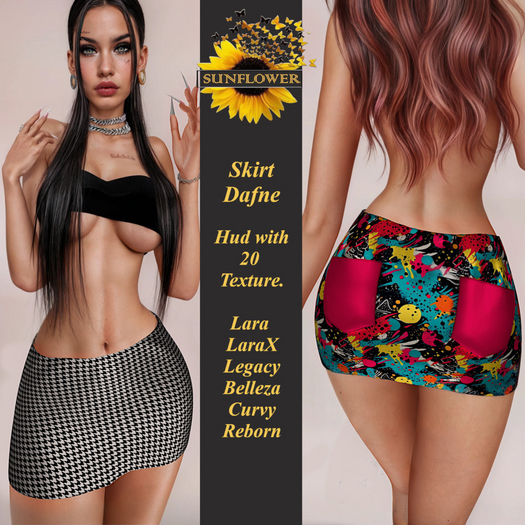 DEMO SKIRT DAFNE ***Sunflower*** 
