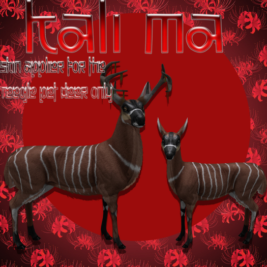 > Kali(*)Ma <  TEEGLE DEER skin Bongo applier