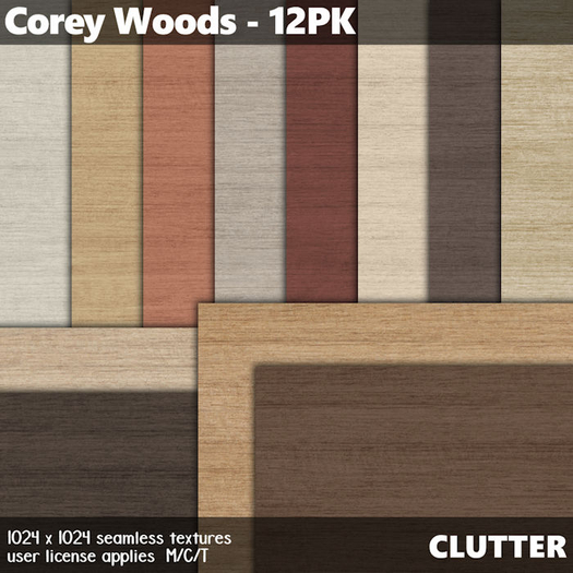 Clutter - Corey Woods - 12PK
