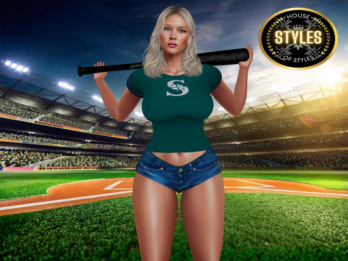 Seattle Mariners Ladies Tee (Teal)