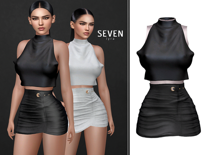 SEVEN - Lyra OUTFIT (black)