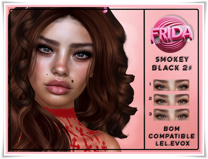 :::FRIDA:::SMOKEY BOM BLACK #2--(add me)