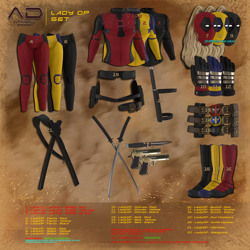 17 LadyDP BOOTS Tellow [AD]