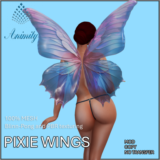 *Animity* Pixie Fairy Wings