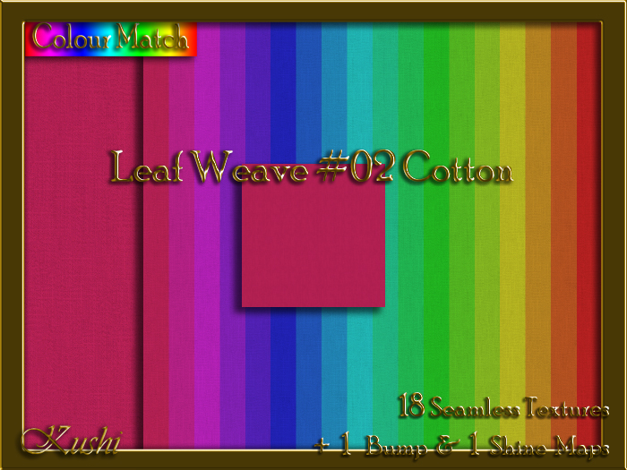 Leaf Weave #02 COTTON Texture Pack
