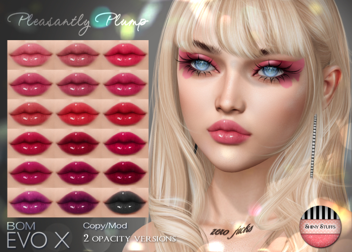 ~Shiny Stuffs~ EvoX Pleasantly Plump Lipgloss