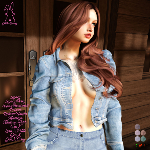 *Glitter Bunny* Alannah Jeans Jacket 