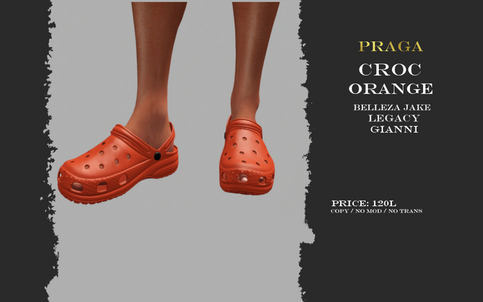 Praga Croc - Orange