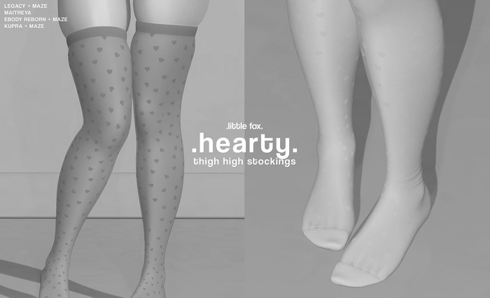 .little fox. - Hearty stockings // DEMO