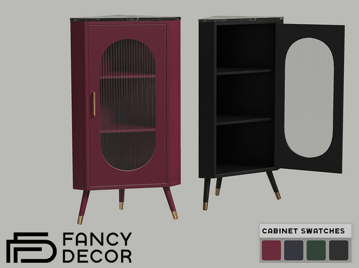 Fancy Decor: Ren Corner Cabinet
