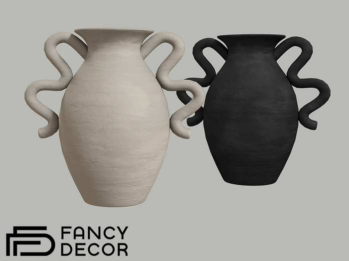 Fancy Decor: Ren Handled Vase
