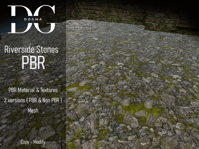 [Dogma] Riverside Stones PBR/NON PBR