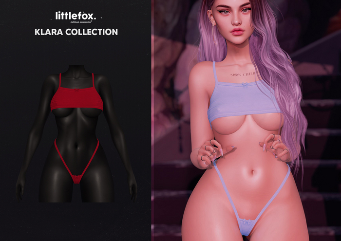 .little fox. - Klara Collection // crimson