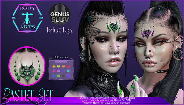 BodyArts - Bastet Set