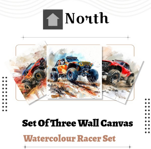 {North} Watercolour Racer