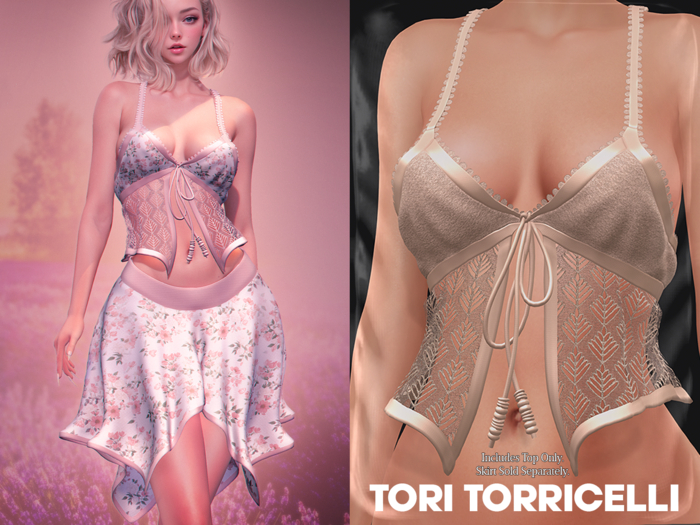 TORI TORRICELLI // Marisol Top // Clamshell