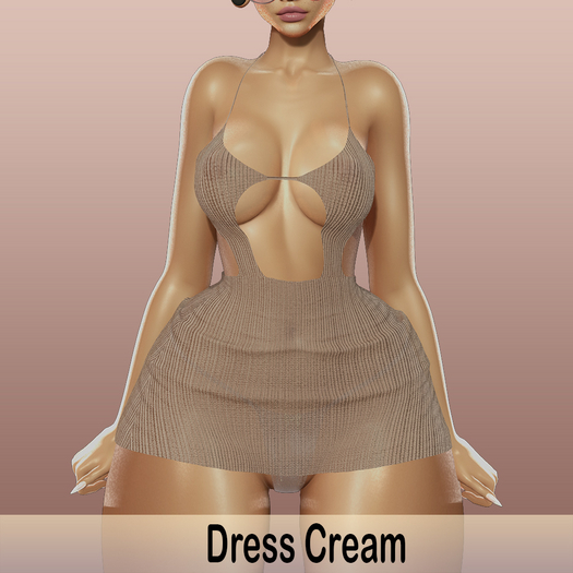Natalie - Dress "Nati" Cream