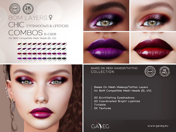 NEW !!! [GA.EG] Combos - B-CB08 Chic - BOM [SL] 2K