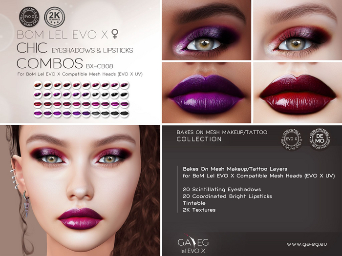 NEW !!! [GA.EG] Combos - BX-CB08 Chic - BOM [EVO X] 2K