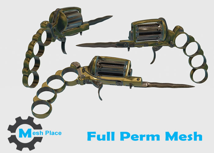 Mesh Place Apache PBR Revolver Full Perm