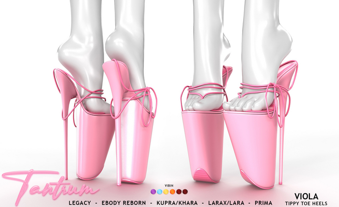 Tantrum - Viola Tippy Toe Heels - Vibin 