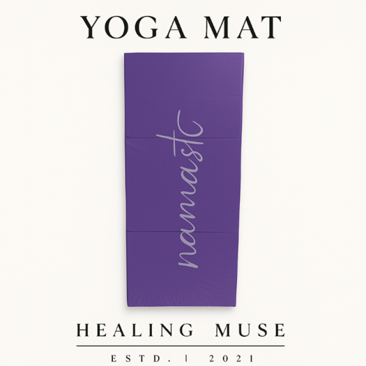 Purple Yoga Mat- (WEAR TO UNPACK)