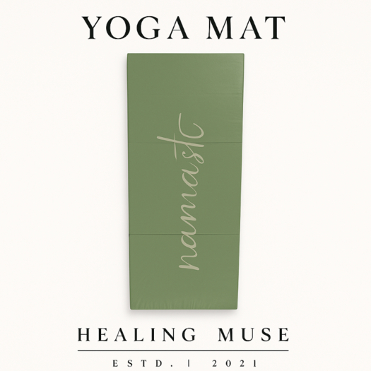 Green Yoga Mat- (WEAR TO UNPACK)
