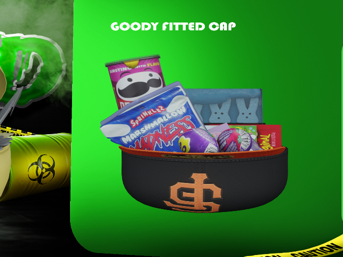 $LATTED- GOODY FITTED CAP (SF) 