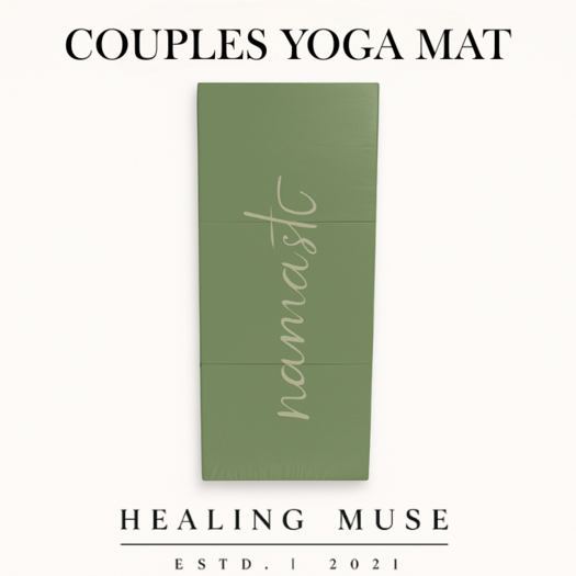 Couples Green Yoga Mat- (WEAR TO UNPACK)