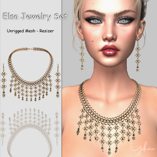 Yokana - Elsa Set Jewelry Set